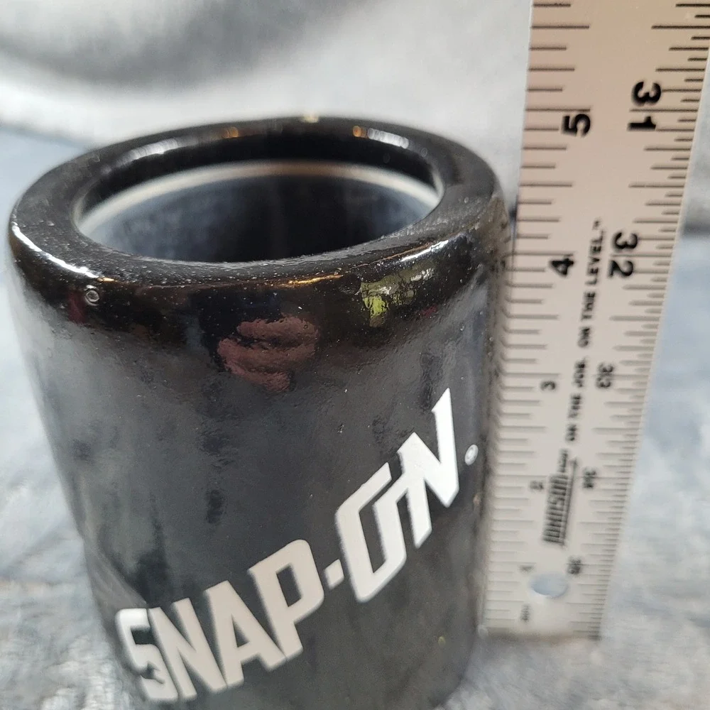 Snap-On Tools‎ Kool Kan Black Beverage Insulator Can Cooler Made in USA Vintage